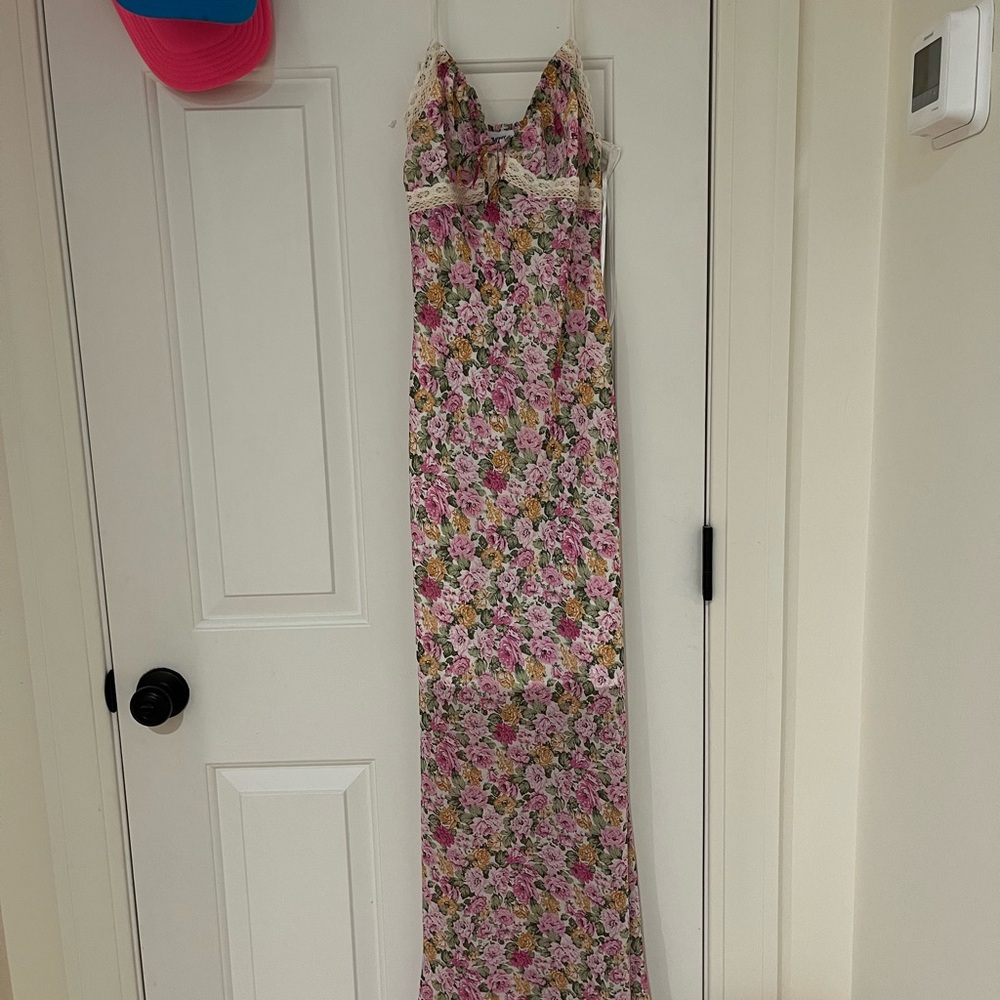 Princess Polly Floral Smocked Dress